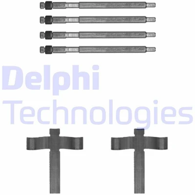 Kuva DELPHI LX0707 Tarvikesarja, Jarrupala TESLA: Model S, X