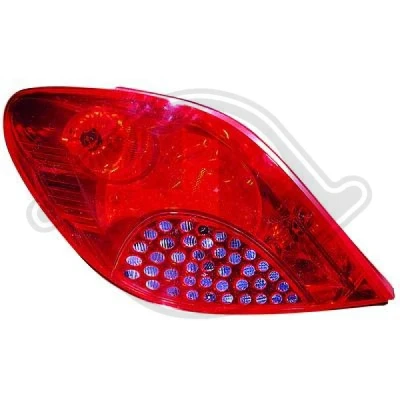 Kuva DIEDERICHS 4226091 Takavalot Vasen PEUGEOT: 207 Hatchback