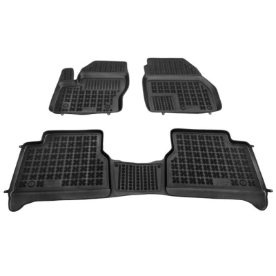 Kuva REZAW PLAST 200619 Lattiamattosetti Kumi Edessä Musta FORD: Transit Connect V408 Van