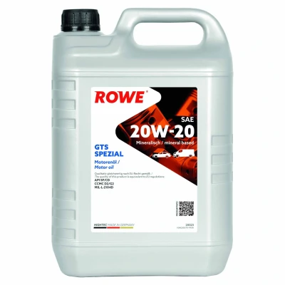 Kuva Rowe Hightec Gts Spezial Sae 20w 20 5l, Universal 1624761 OE