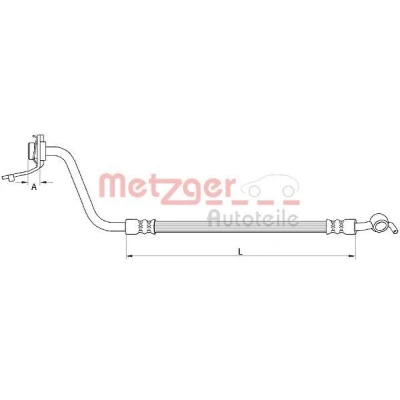 Kuva METZGER 4111057 Jarruletku 309 HYUNDAI: SANTA FE 2