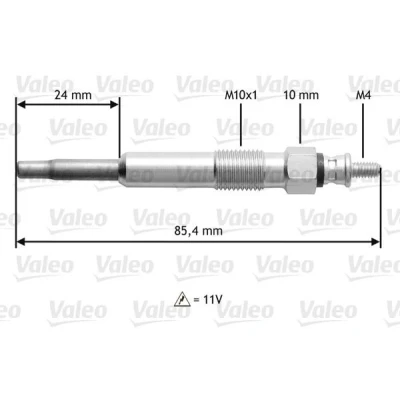 Kuva Hehkutulppa Land Rover, Mg, Renault, Volvo OE 30862690, 5962 4L, 59624L