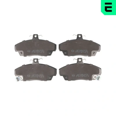 Kuva OPTIMAL BP 09675 Jarrupalat Etuakseli akustisella kulumavaroittimella HONDA: CIVIC 7 Hatchback, 6 Fastback, Aerodeck