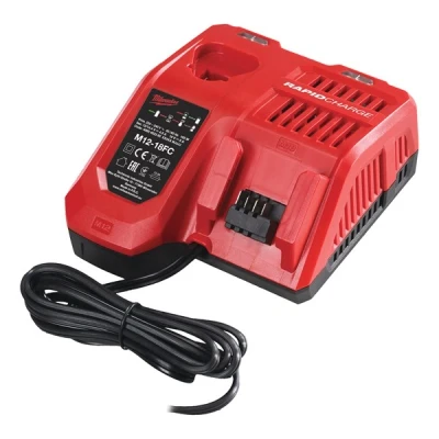 Kuva Milwaukee M12 M18FC 12 och 18V Li ion Nopea laturi, Universal 1876716 OE