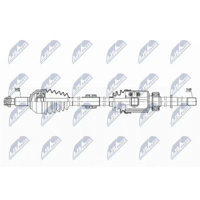 Kuva Vetoakseli, Etuakseli, oikea INFINITI JX SUV, NISSAN PATHFINDER IV OE 39100 3KA0A