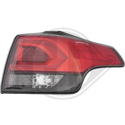 Kuva DIEDERICHS 6687690 Takavalot Oikea Uloin osa LED, WY21W TOYOTA: RAV4 IV SUV
