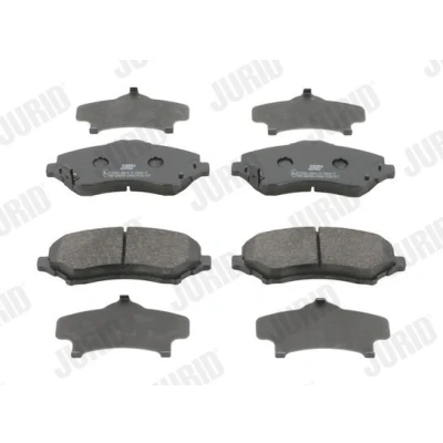 Kuva JURID 573298J Jarrupalat akustisella kulumavaroittimella DODGE: Nitro SUV, Journey MPV, JEEP: Compass, Wrangler 3, IV, FIAT: Freemont