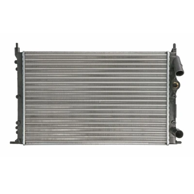 Kuva THERMOTEC D7R014TT Jäähdytin Alumiini, Muovi 378 570 23 Käsivaihteisto Jäähdytysrivat mekaan. kiinnitetyt RENAULT: 19 II Chamade