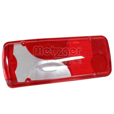 Kuva METZGER 2080277 Lasi, Takavalo Vasen punainen/valkoinen Ilman lampun kantaa E hyväksynnällä MERCEDES BENZ: Sprinter 5 T Flatbed Kuorma auto/Alusta