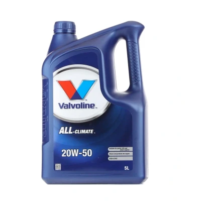 Kuva Valvoline All Climate 20W 50 5l Moottoriöljy 872789 VOLKSWAGEN: Transporter 5, Multivan 5 (7HM, Passat B6 Variant, MERCEDES BENZ: E sarja Sedan