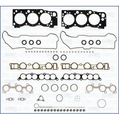 Kuva AJUSA 52163700 Tiivistesarja Sylinterikansi Sylinterikannen tiivisteellä, Venttiilivarren tiivisteellä TOYOTA: Land Cruiser Prado 120