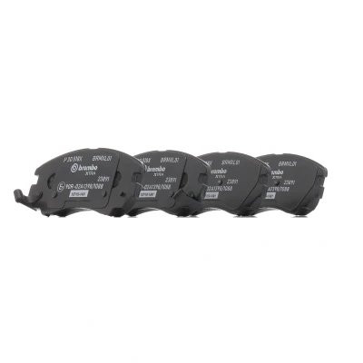 Kuva BREMBO P 30 018X Jarrupalat akustisella kulumavaroittimella Ilman tarvikkeita KIA: Venga, Sportage II, Optima / K5, HYUNDAI: Sonata V, Tucson