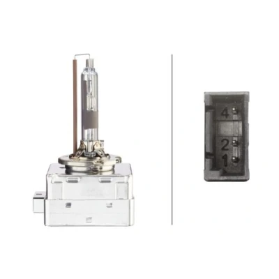 Kuva HELLA 8GS 007 949 501 Polttimo, ajovalo D1R 85 35