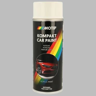 Kuva MOTIP 45770 Ajoneuvo yhdistelmämaali 400ml aerosoli valkoinen Kompakt silver metallic 400 ml