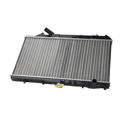 Kuva THERMOTEC D73005TT Jäähdytin Alumiini, Muovi ajoneuvoille ilmastointilaitteella tai ilman 648 350 23 Käsivaihteisto Jäähdytysrivat mekaan. kiinnitetyt