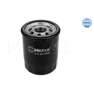Kuva MEYLE 214 322 0008 Öljynsuodatin M20x1,5 ORIGINAL Quality yhdellä peruutuksenestoventtiilillä Ruuvattava suodatin FIAT: Punto II Hatchback, BRAVO 2