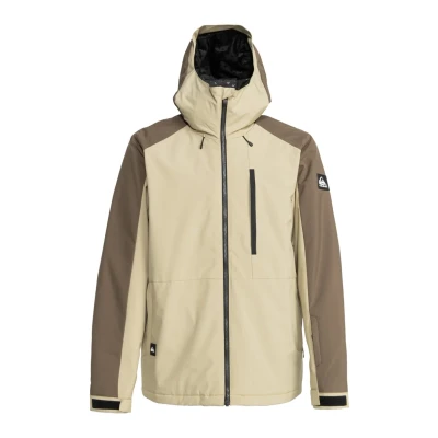 Kuva Quiksilver Mission Block Jacket Laskettelutakki, Koko: Large, Beige