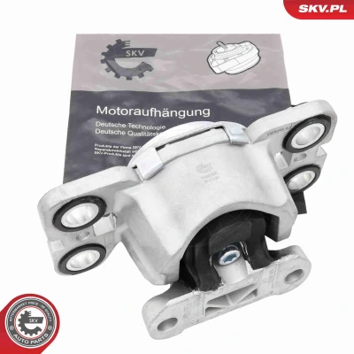 Kuva ESEN SKV 75SKV304 Moottorin Kumityyny Eteen, vasen Kumimetallilaakeri Alumiini, Kumi 238mm 115mm VOLVO: XC70 II Farmari, V70 3, XC60 I