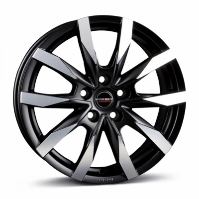Kuva BORBET CW5 Black Polished Matt 7.5x18 5/112 ET48 B66.6