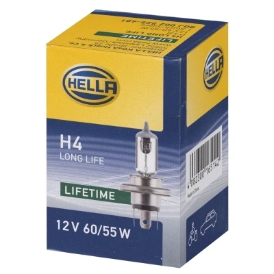 Kuva HELLA 8GJ 002 525 481 Polttimo, ajovalo H4 12 60/55 FORD: Transit Mk5 Bussi