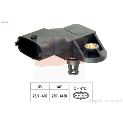 Kuva EPS 1.993.206 MAP Sensor Made in Italy OE Equivalent OPEL: Insignia A Sports Tourer, Zafira C Astra J SAAB: 9 3 Farmari