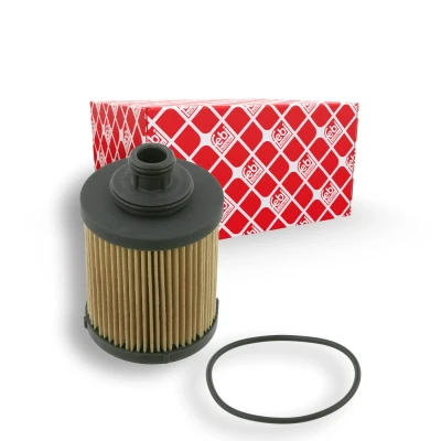 Kuva FEBI BILSTEIN 26365 Öljynsuodatin Tiivisterenkaalla Suodatinpanos OPEL: Astra H Caravan, Corsa D Hatchback, Hatchback