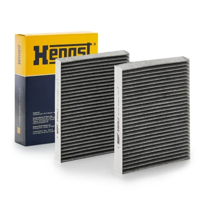 Kuva HENGST FILTER E4938LC 2 Raitisilmasuodatin Aktiivihiilisuodatin 232 166 30 BMW: 5 Sedan, Touring, X6