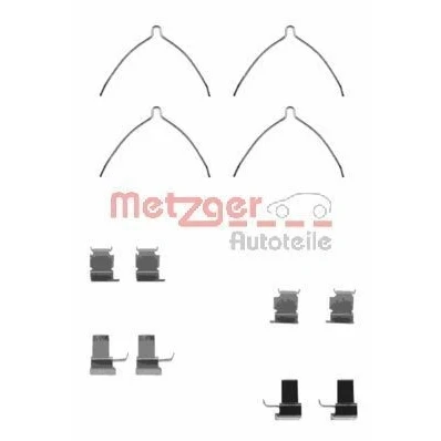 Kuva METZGER 109 1261 Tarvikesarja, Jarrupala TOYOTA: Previa / Estima I