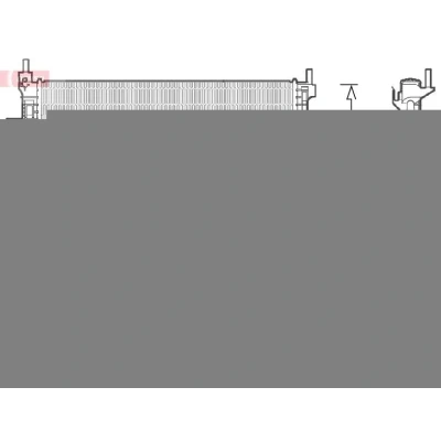 Kuva DENSO DRM10009 Jäähdytin 545 378 27