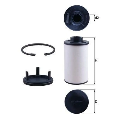 Kuva MAHLE ORIGINAL HX 286 KIT Hydrauliikkasuodatin, Automaattivaihteisto