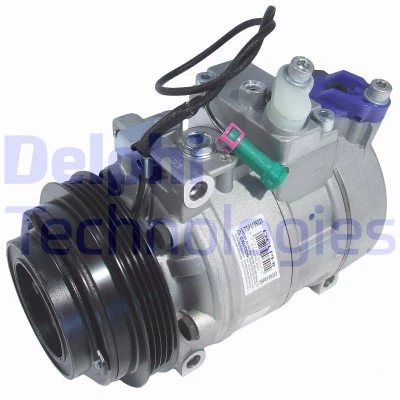 Kuva DELPHI TSP0159333 Ilmastoinnin Kompressori Denso 7SBU16C PAG 46 kompressoriöljyllä AUDI: A4 B7 Avant, B6 Sedan, Sedan