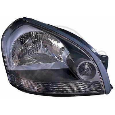Kuva DIEDERICHS 6860080 Ajovaloumpio Oikea H4 Musta HYUNDAI: Tucson