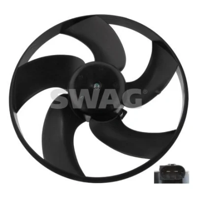 Kuva SWAG 62 94 0638 Jäähdyttimen Tuuletin 340 100 PEUGEOT: 206 Hatchback