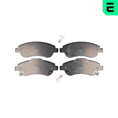 Kuva OPTIMAL BP 12368 Jarrupalat Etuakseli akustisella kulumavaroittimella HONDA: CR V 3, 2, 4