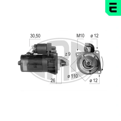 Kuva ERA 220019A Starttimoottori 12 2,2 9
