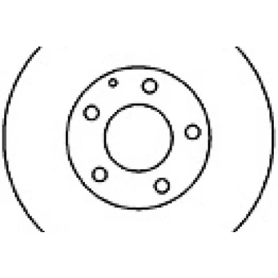 Kuva MAPCO 25534 Jarrulevyt Etuakseli 296 28 5 Tuuletettu MAZDA: MPV 2