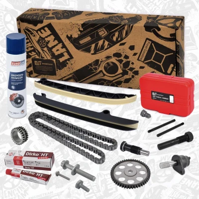 Kuva Jakoketjusarja AUDI, SEAT, SKODA, VW OE 03F 105 209 G, 109 158 J