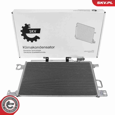 Kuva ESEN SKV 86SKV147 Ilmastoinnin Lauhdutin Vedenerottimella Alumiini 629mm MERCEDES BENZ: C sarja T modell