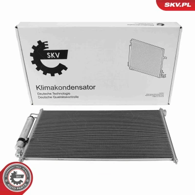 Kuva ESEN SKV 86SKV282 Ilmastoinnin Lauhdutin Vedenerottimella Alumiini 767mm HONDA: FR V