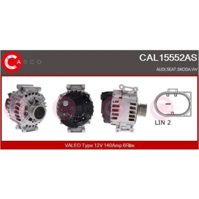 Kuva CASCO CAL10325AS Laturi 12V 90A MERCEDES BENZ: Sprinter 3.5 T Van, Bussi, 5 Van