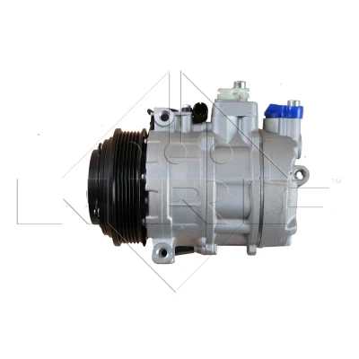 Kuva NRF EASY FIT 32053 Ilmastoinnin Kompressori 7SBU16C 12 PAG 46 kompressoriöljyllä, Tiivisterenkaalla MERCEDES BENZ: W124 Sedan, Sprinter 3 T Bussi