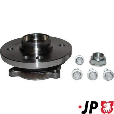 Kuva JP GROUP 6041400100 Pyörännapa 4 ABS sensorirenkaalla, laakerilla Etuakseli, vasen, oikea