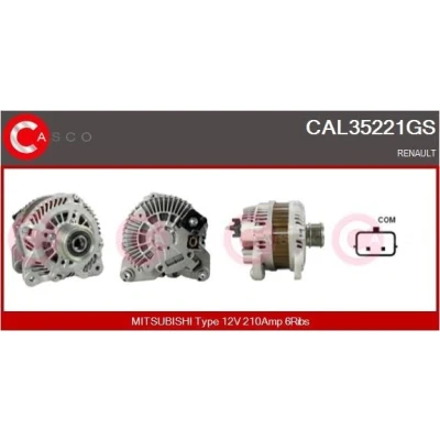 Kuva CASCO CAL15368AS Laturi 12V 180A BMW: 3 Touring, Sedan, 5 Touring