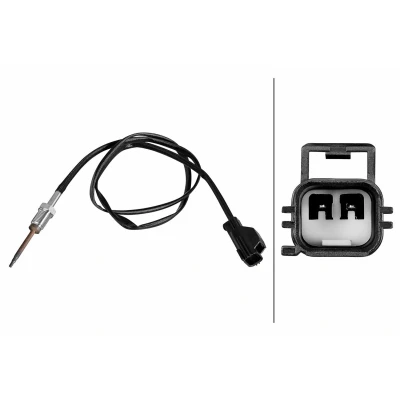 Kuva HELLA 6PT 010 376 581 Tunnistin Pakokaasulämpötila FORD: MONDEO 4 Turnier