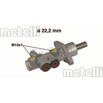 Kuva METELLI 05 0492 Jarrupääsylinteri 22,20 Alumiini