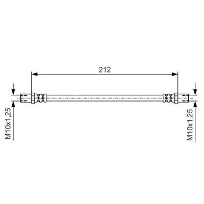 Kuva BOSCH 1 987 481 A50 Jarruletku 212 M10x1,25