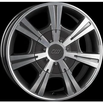 Kuva BORBET CH Anthracite Dark Polished 7.5x17 5/120 ET55 B65.1