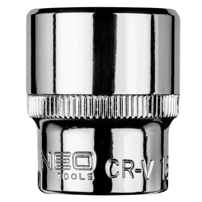 Kuva NEO TOOLS 08 178 Hylsyavain 3/8 18 mm Kromi vanadium teräs Kuusikulma
