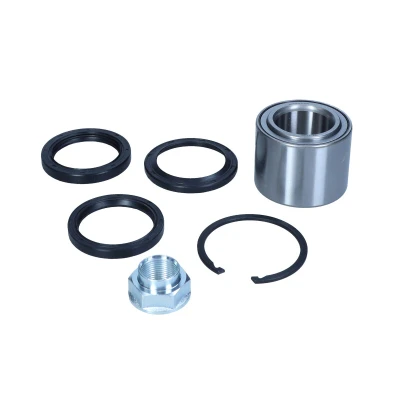 Kuva MAXGEAR 33 1336 Pyöränlaakerit Taka akseli, vasen, oikea Tiivisteillä, akselimutterien kanssa varmistusrenkaalla 65mm Kartiorullalaakeri