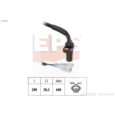 Kuva FACET 9.0465 Käyntinopeusanturi Made in Italy OE Equivalent